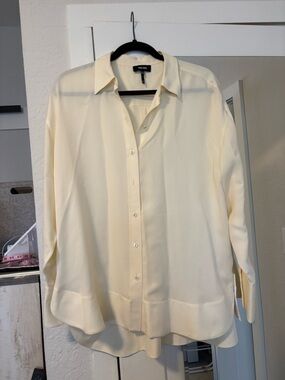 ME+EM Cream blouse